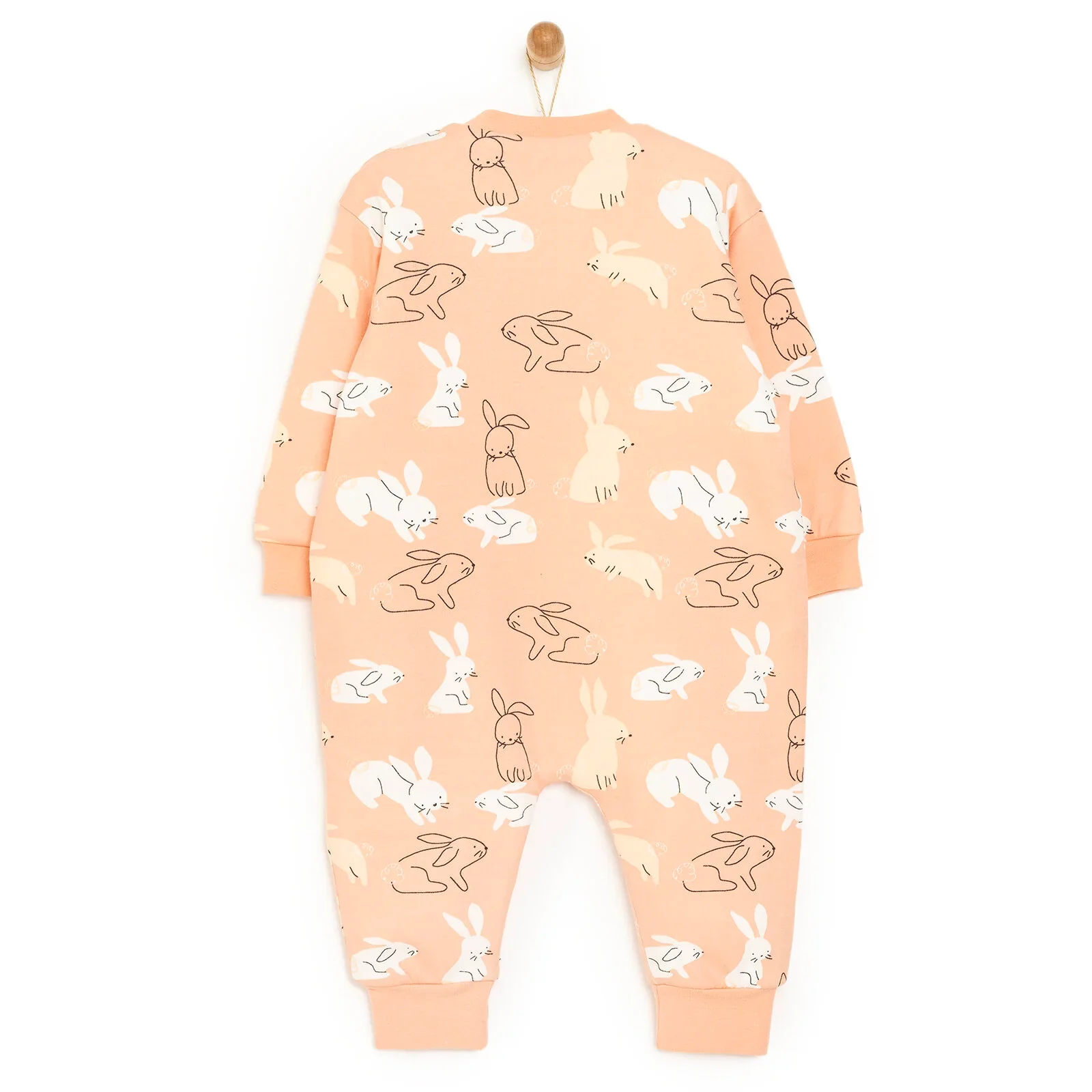 HelloBaby Girl Sleepsuit - Light Pink - Image 2