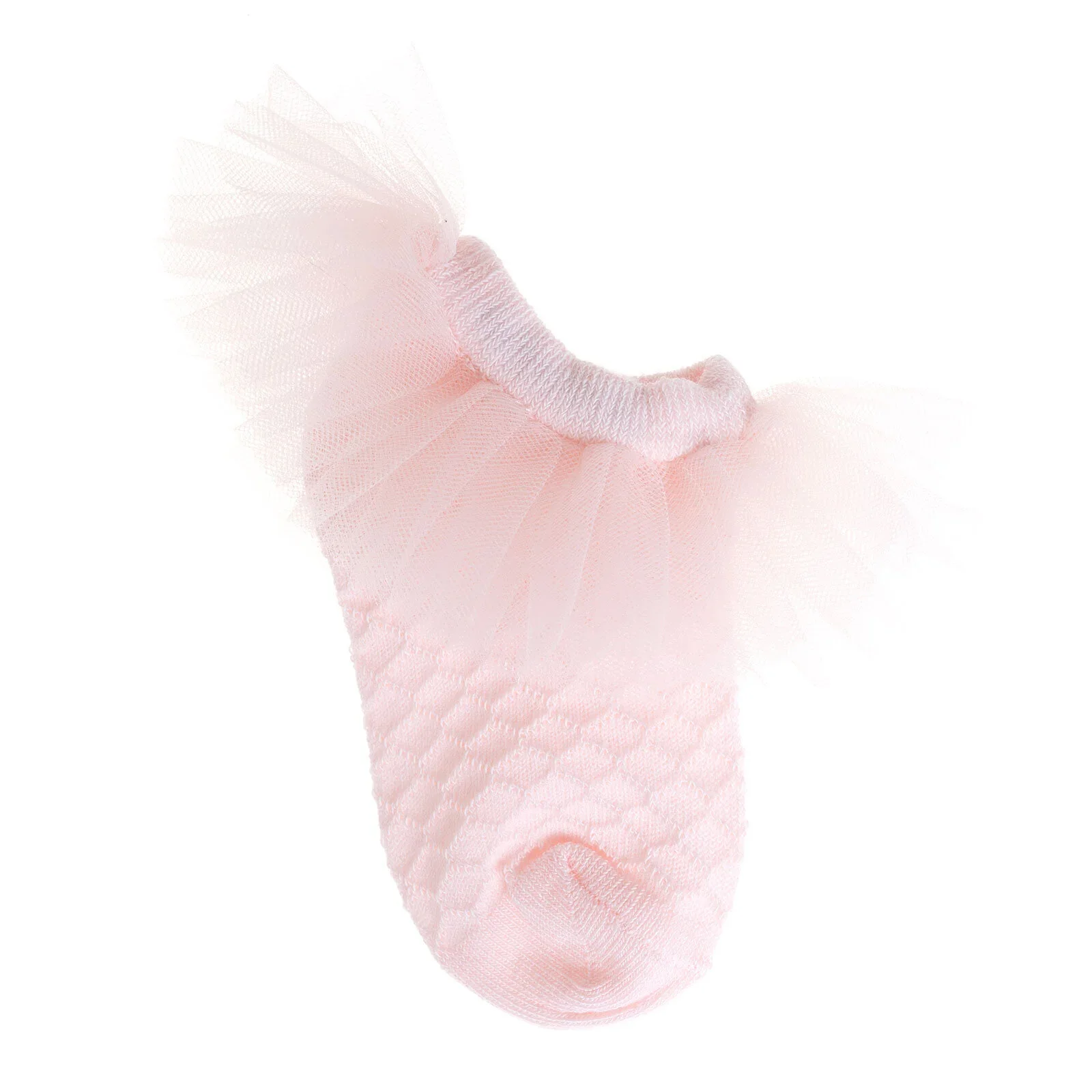 HelloBaby Girl Socks with Lace - Light Pink - Image 2