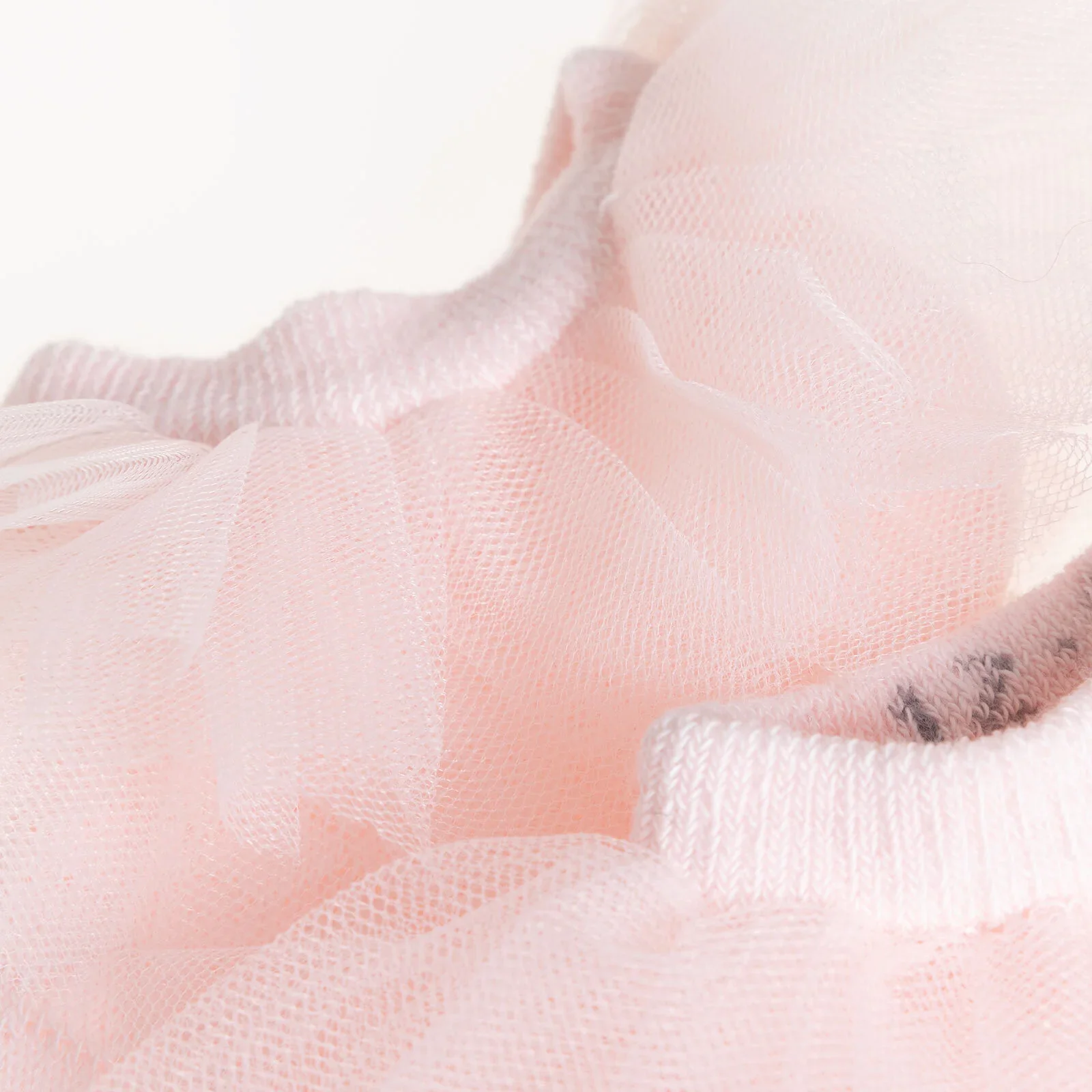 HelloBaby Girl Socks with Lace - Light Pink - Image 5