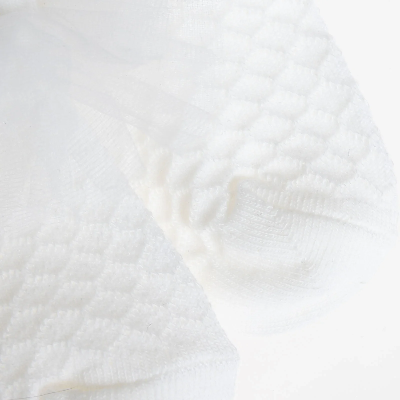 HelloBaby Girl Socks with Lace - White - Image 3
