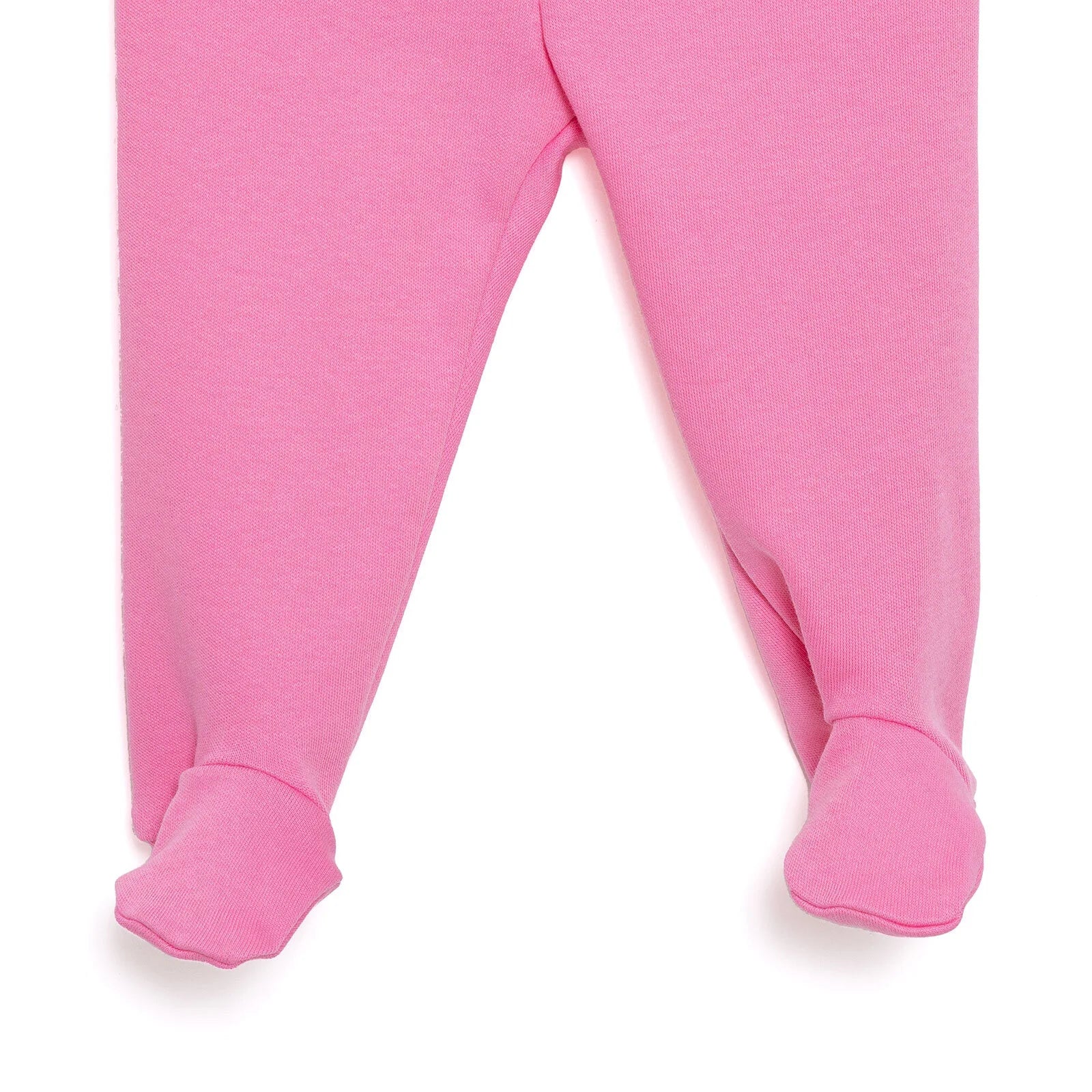 HelloBaby Girl Wrapover Top-Hat-Footed Bottom - Salmon - Image 5