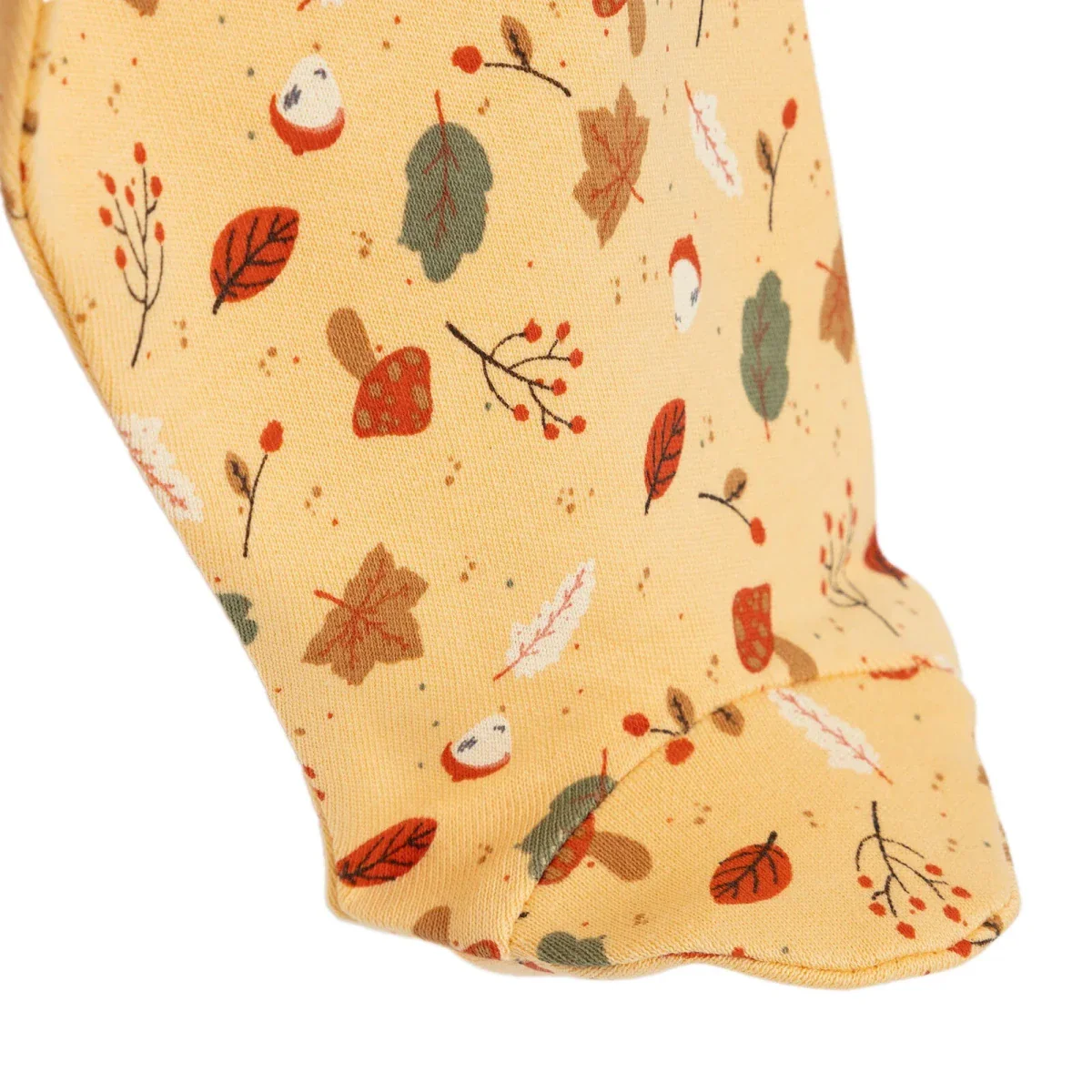 HelloBaby Girl Wrapover Top-Hat-Footed Bottom - Salmon - Image 9