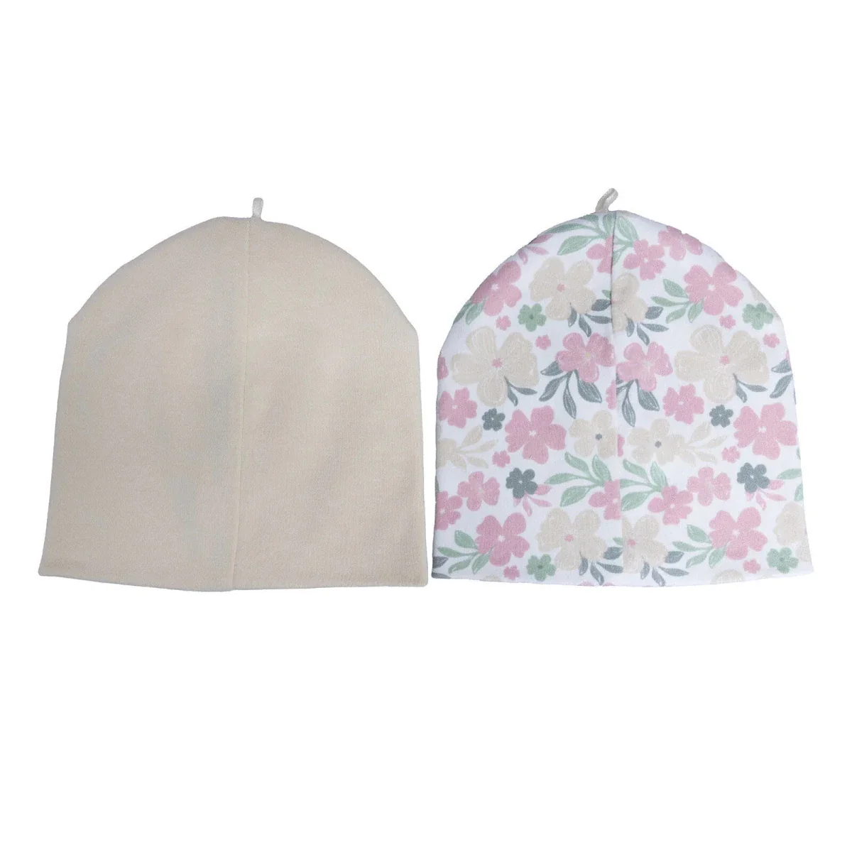 HelloBaby Girls 2-Pack Hat Flower - Printed - Image 2