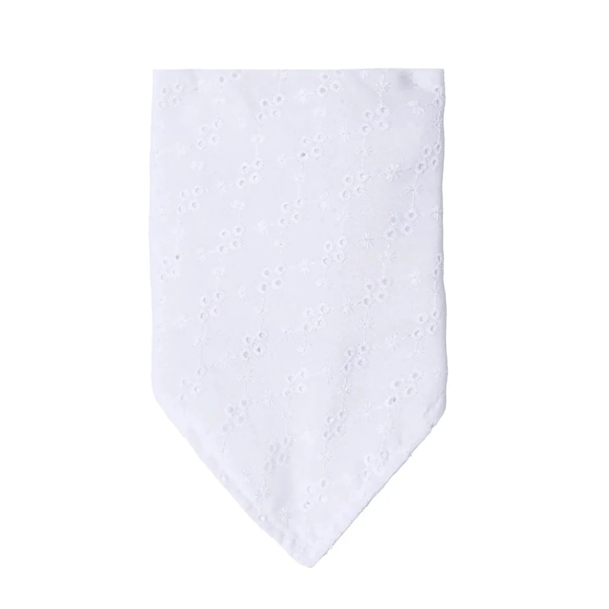 HelloBaby Girls Bandana One Size - White - Image 3