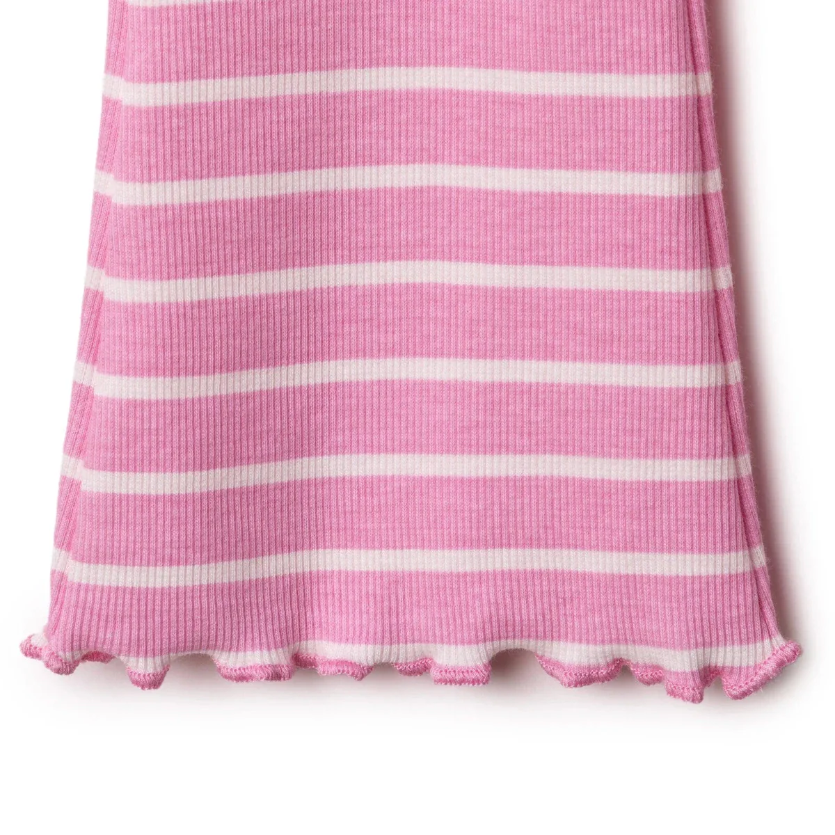 HelloBaby Girls Blouse & Leggings Set Heart Print Ditsy Flower Crew Neck Full Length Short Sleeve - Pink - Image 6