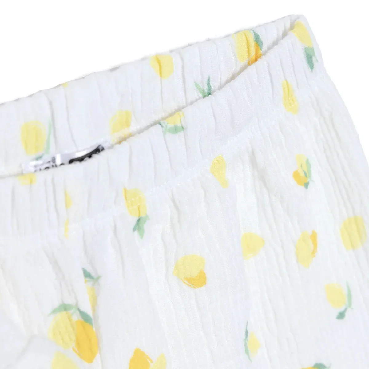 HelloBaby Girls Blouse-Muslin Trousers Fruits - Ecru Printed - Image 5