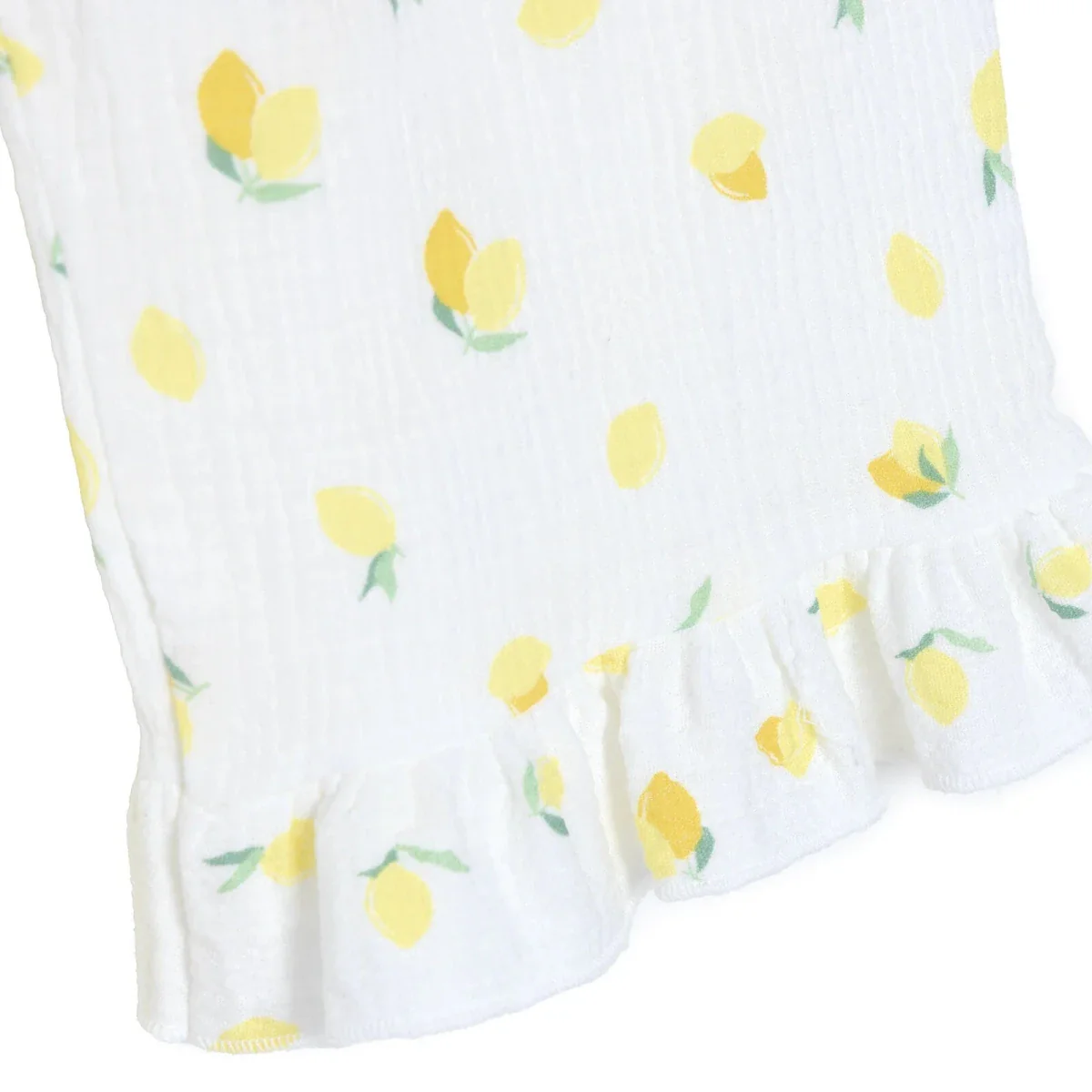 HelloBaby Girls Blouse-Muslin Trousers Fruits - Ecru Printed - Image 6