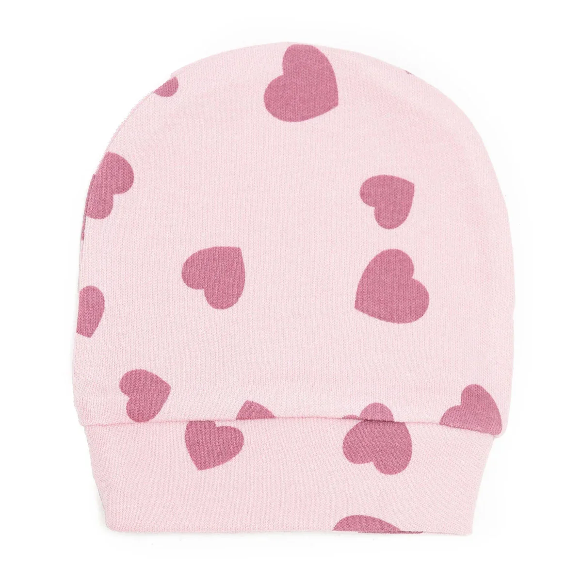 HelloBaby Girls Body-Footed Bottom-Hat Heart Crew Neck Long Leg Long Sleeve - Pink - Image 5