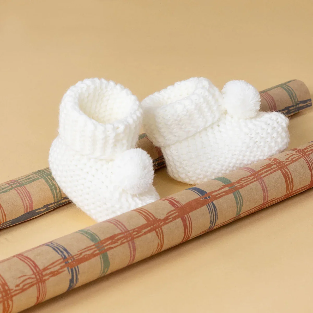 HelloBaby Girls Bootie - Ecru - Image 2