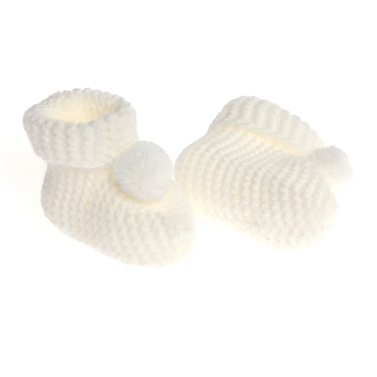 HelloBaby Girls Bootie - Ecru - Image 5