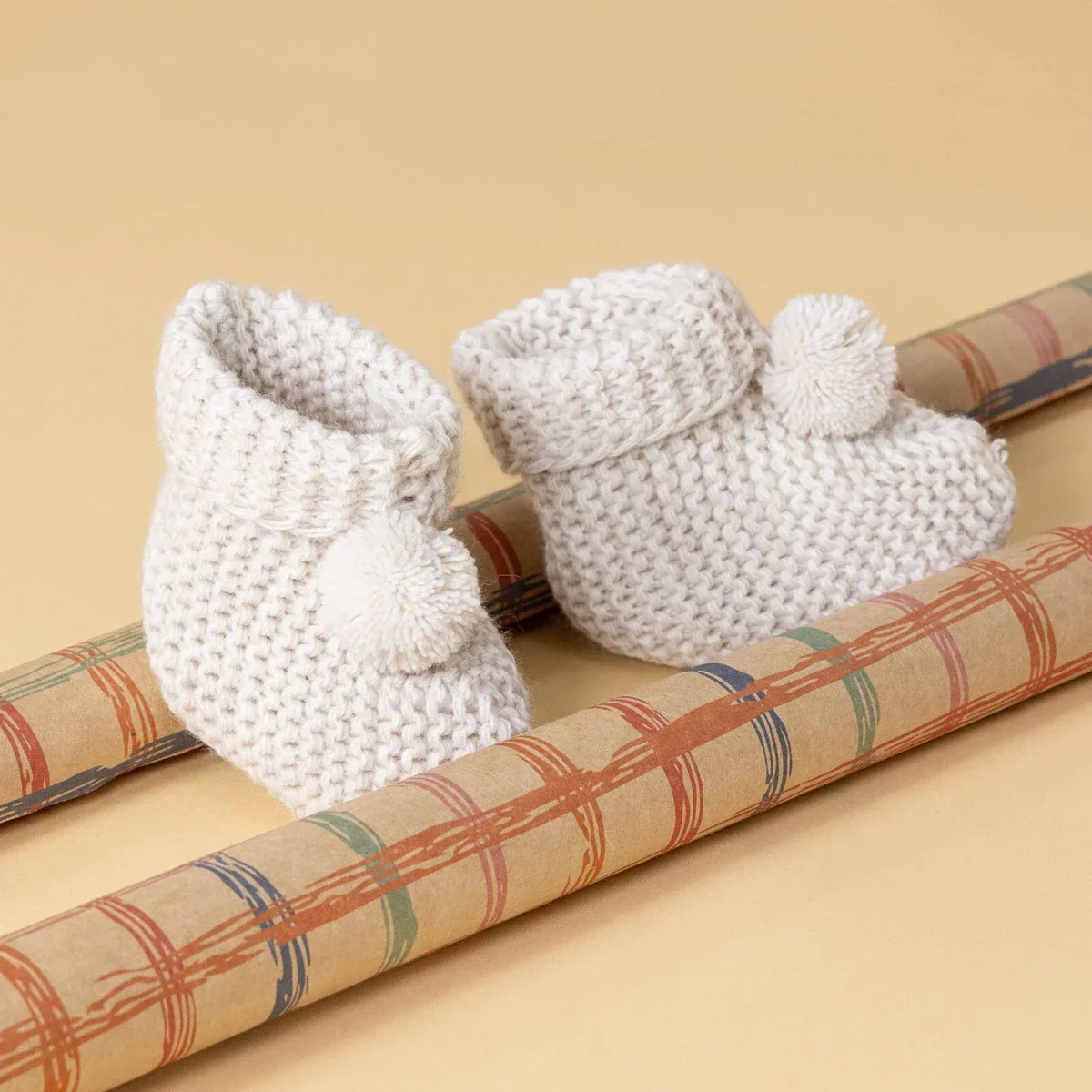 HelloBaby Girls Bootie - Beige - Image 2
