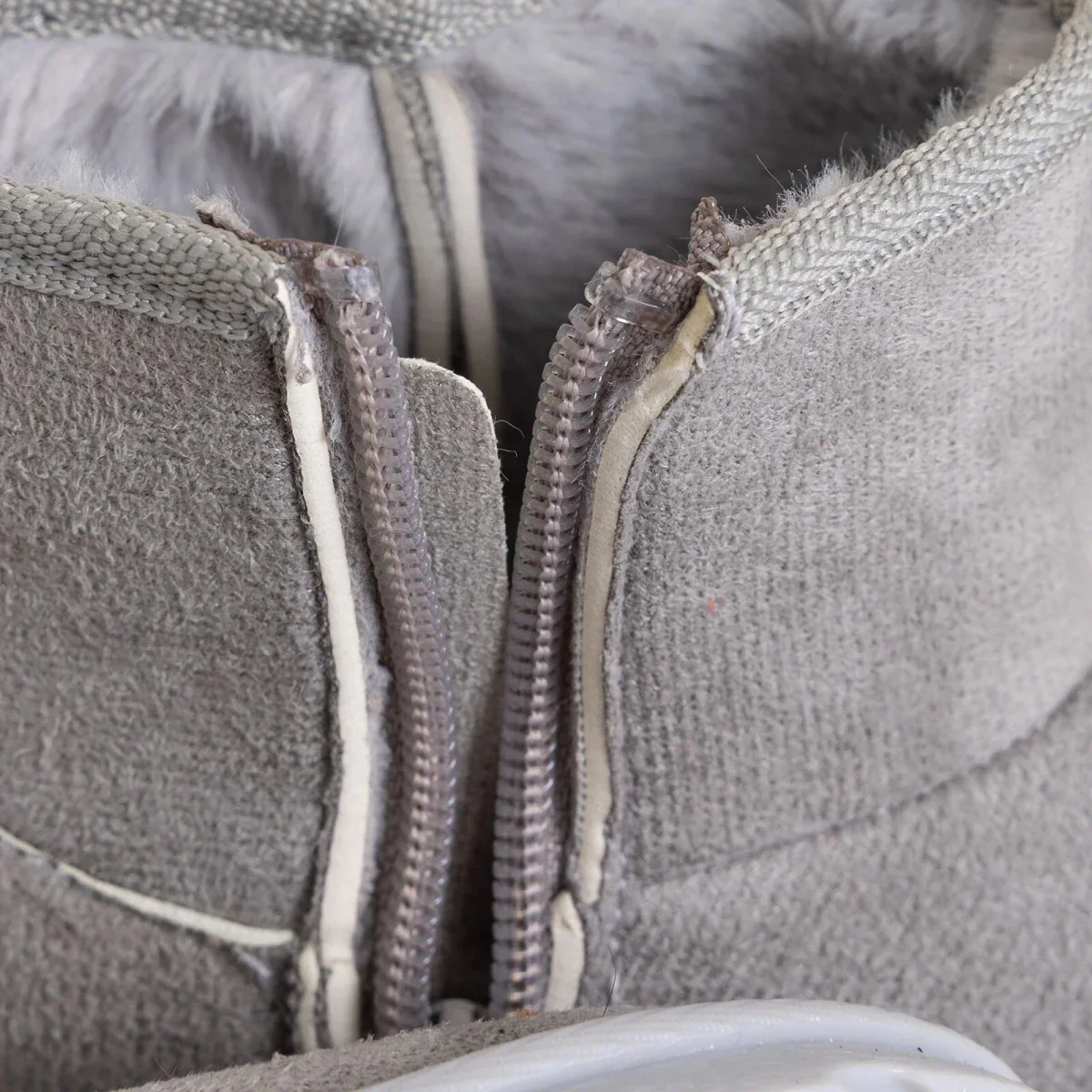 HelloBaby Girls Boots Zip-up - Grey - Image 8