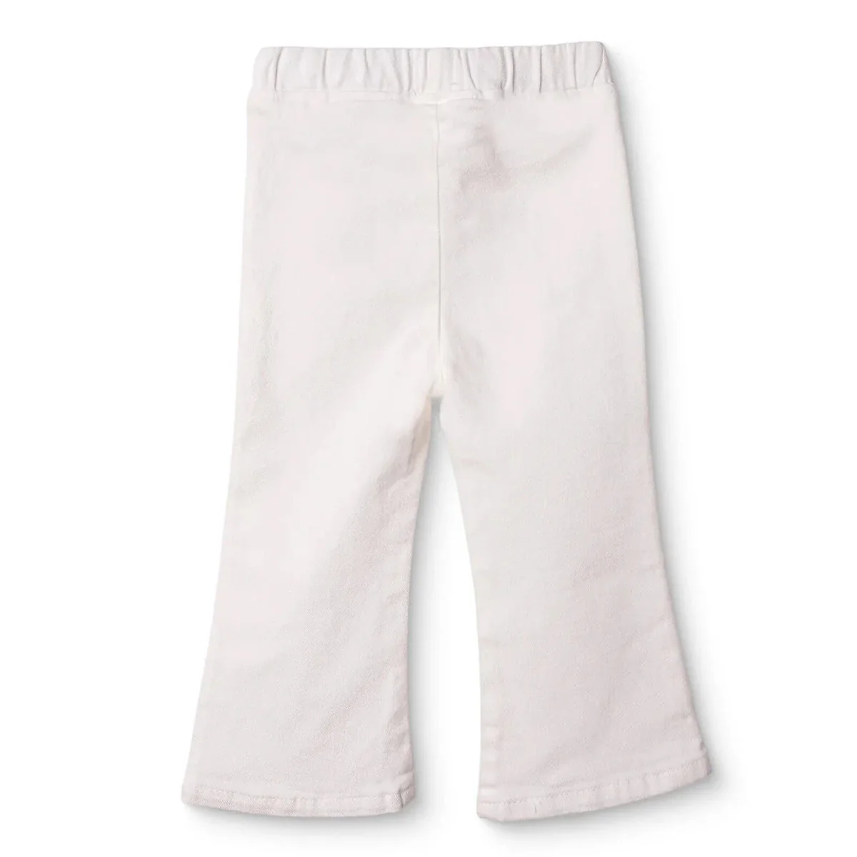 HelloBaby Girls Denim Trousers Buttoned Berry Belle Full Length - Ecru - Image 2