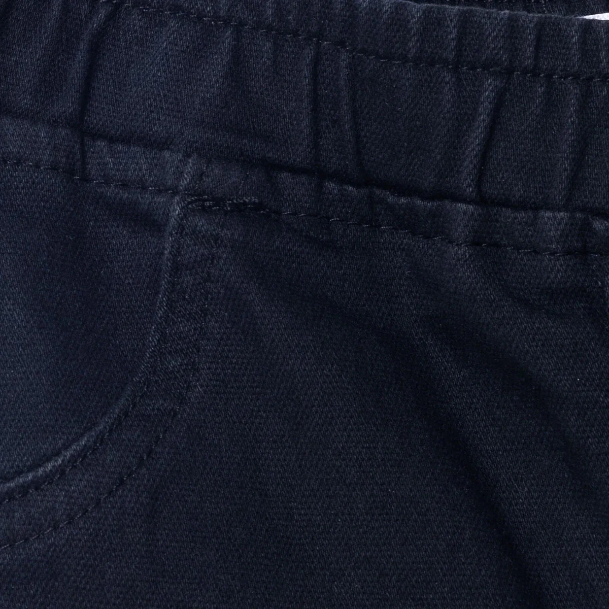 HelloBaby Girls Denim Trousers Full Length - Black - Image 4