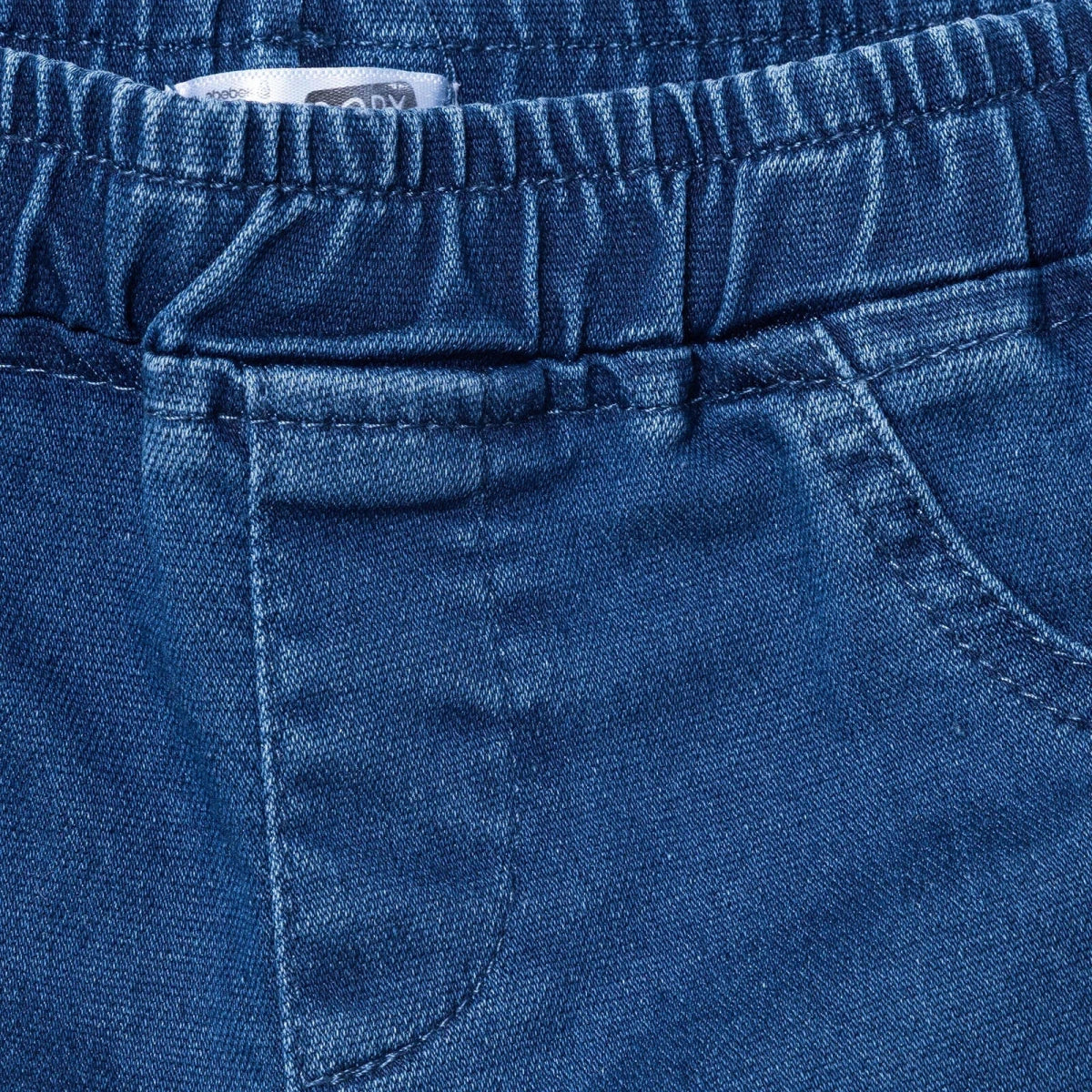 HelloBaby Girls Denim Trousers Full Length - Indigo - Image 4