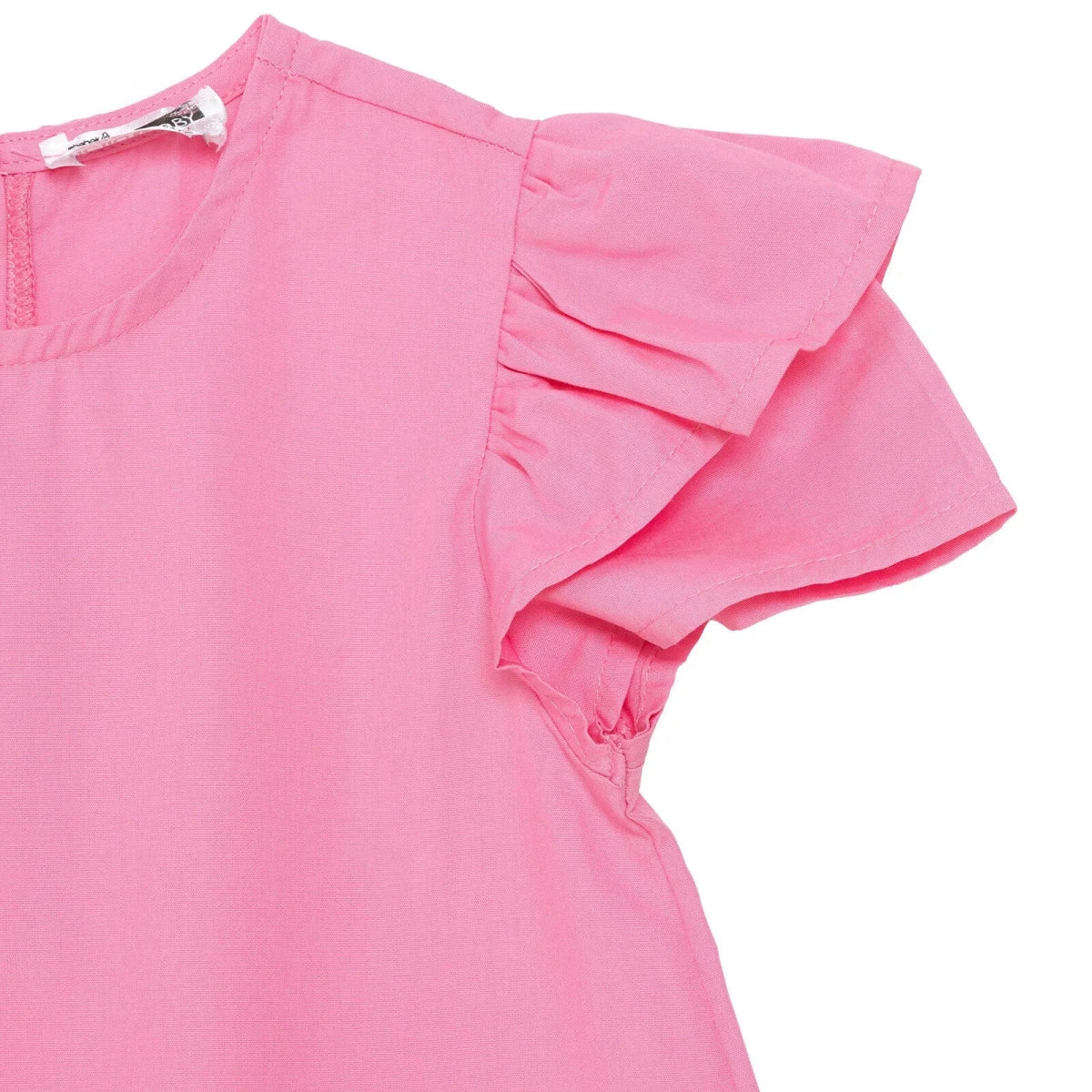 HelloBaby Girls Dress Flower Flower Garden Crew Neck Short Sleeve - Pink - Image 5