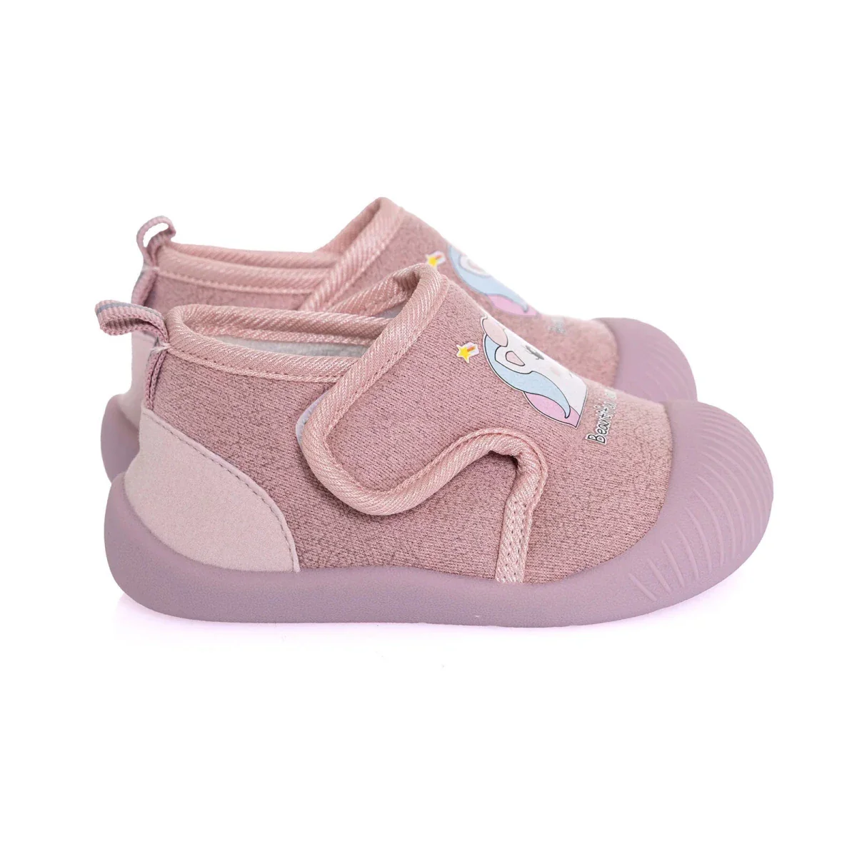 HelloBaby Girls First Step Shoes - Salmon - Image 6