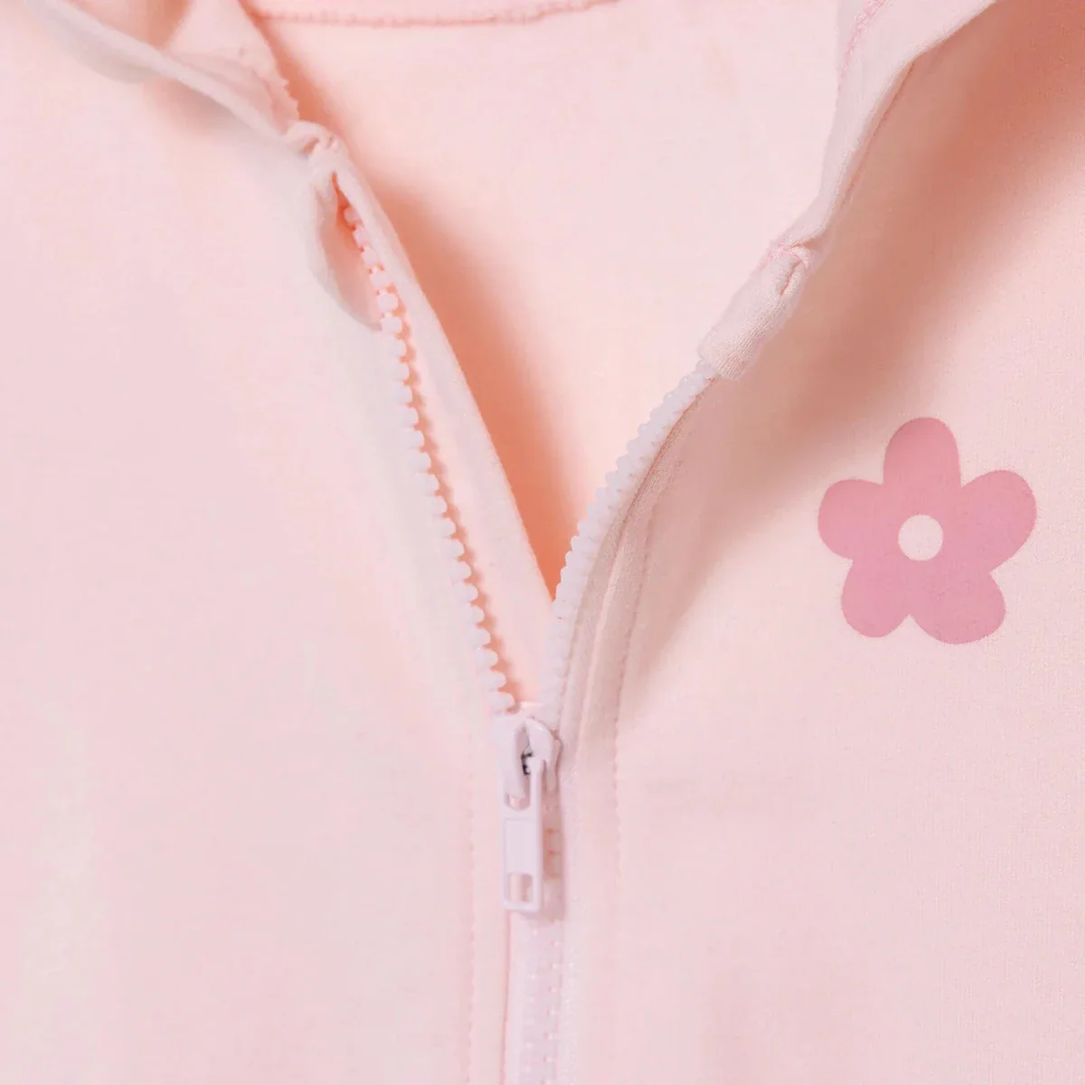 HelloBaby Girls Hooded Cardigan Crew Neck Long Sleeve - Pink - Image 5
