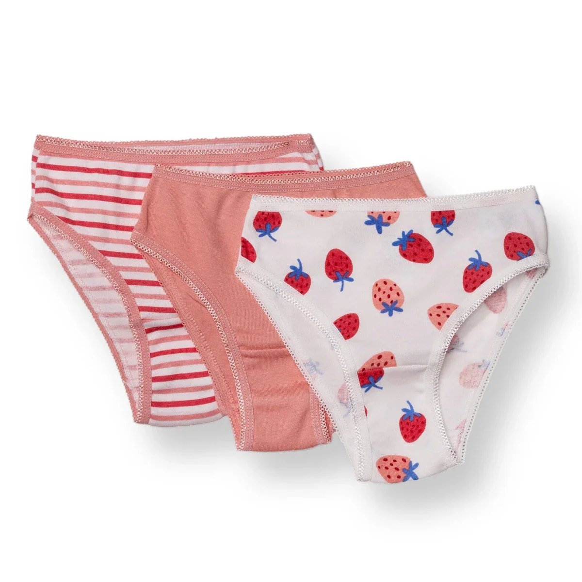 HelloBaby Girls Knickers Fruits - Light Pink