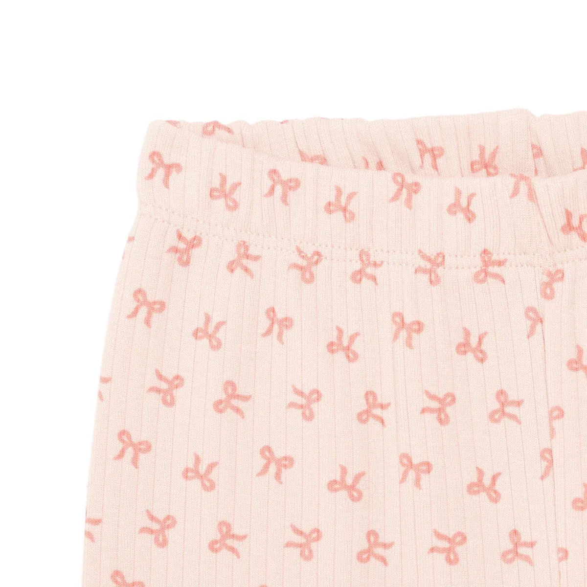HelloBaby Girls Leggings Bow Print - Pink Printed - Image 3