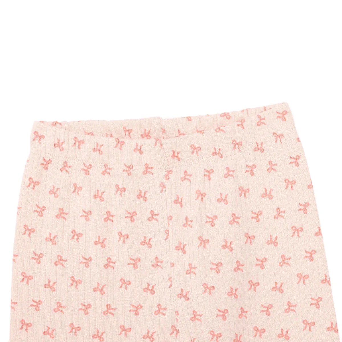 HelloBaby Girls Leggings Bow Print - Pink Printed - Image 4
