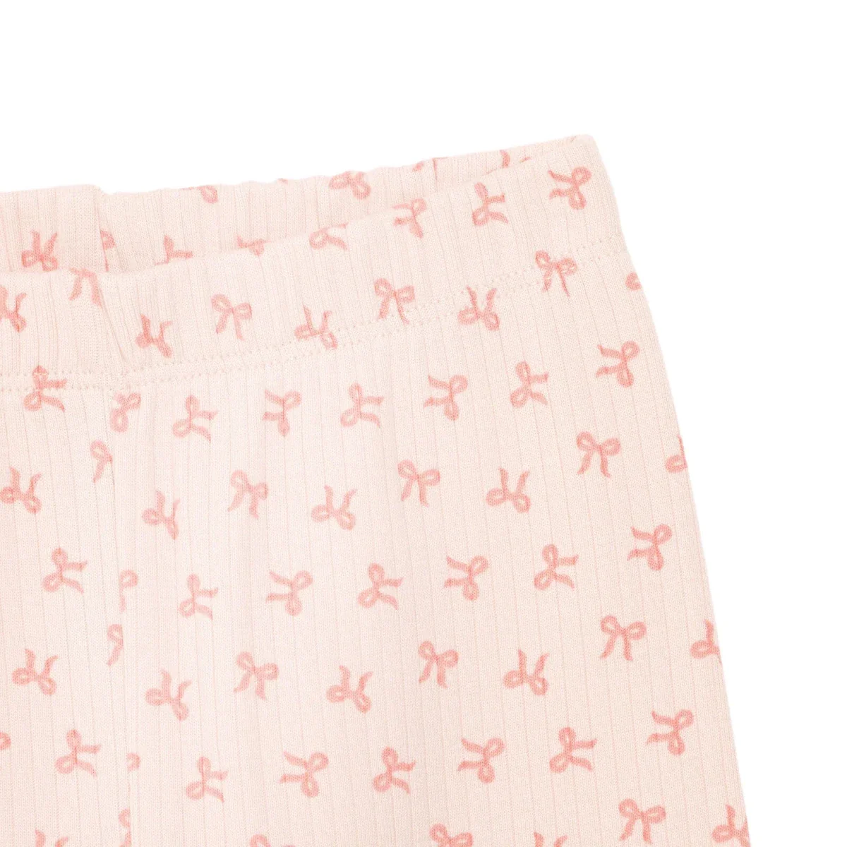 HelloBaby Girls Leggings Bow Print - Pink Printed - Image 5