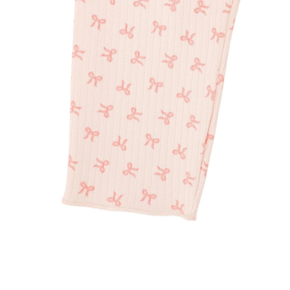 HelloBaby Girls Leggings Bow Print - Pink Printed - Image 6