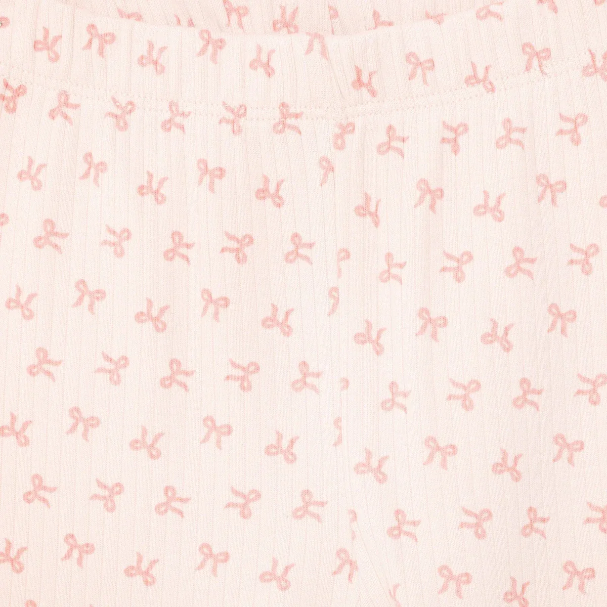 HelloBaby Girls Leggings Bow Print - Pink Printed - Image 7