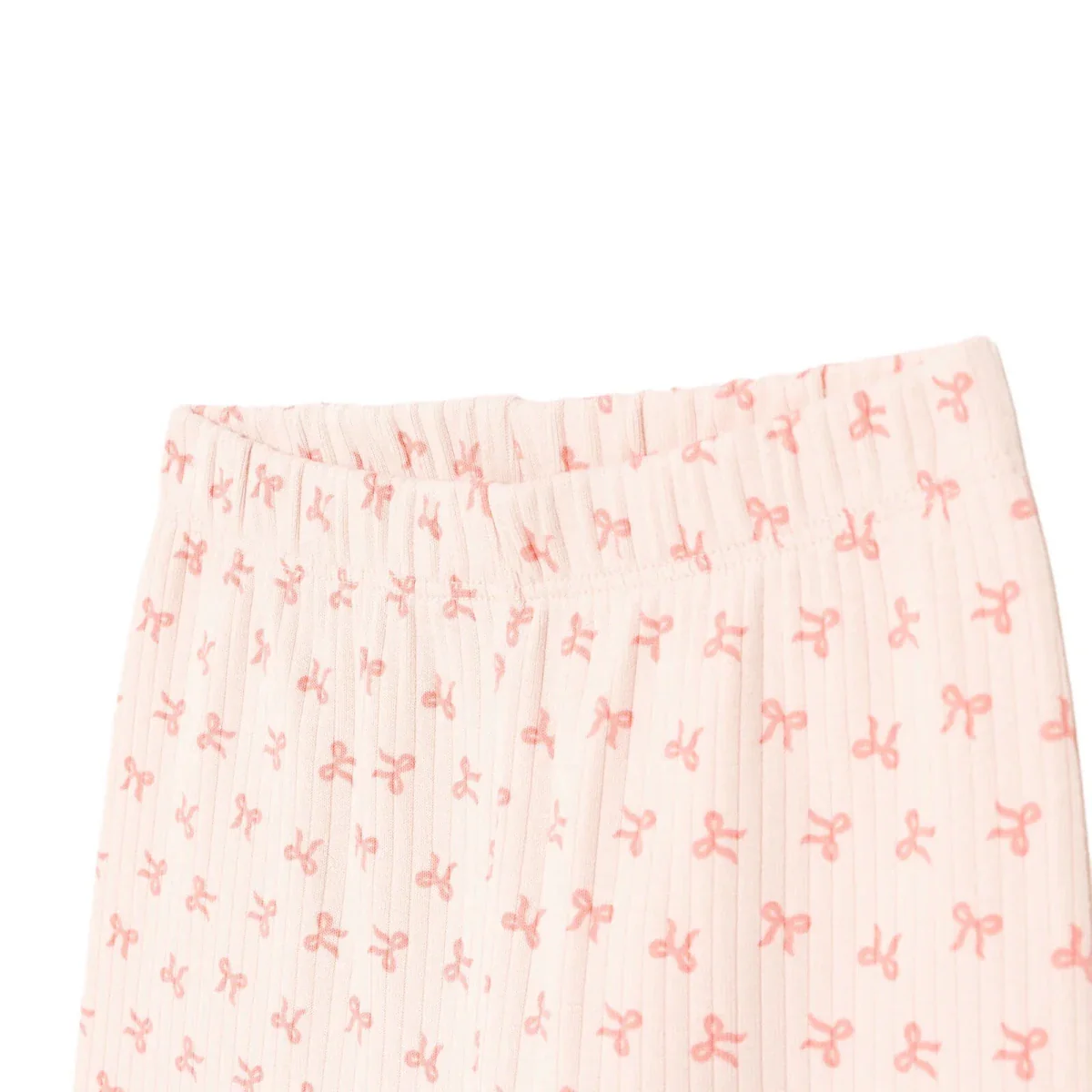 HelloBaby Girls Leggings Bow Print - Pink Printed - Image 8