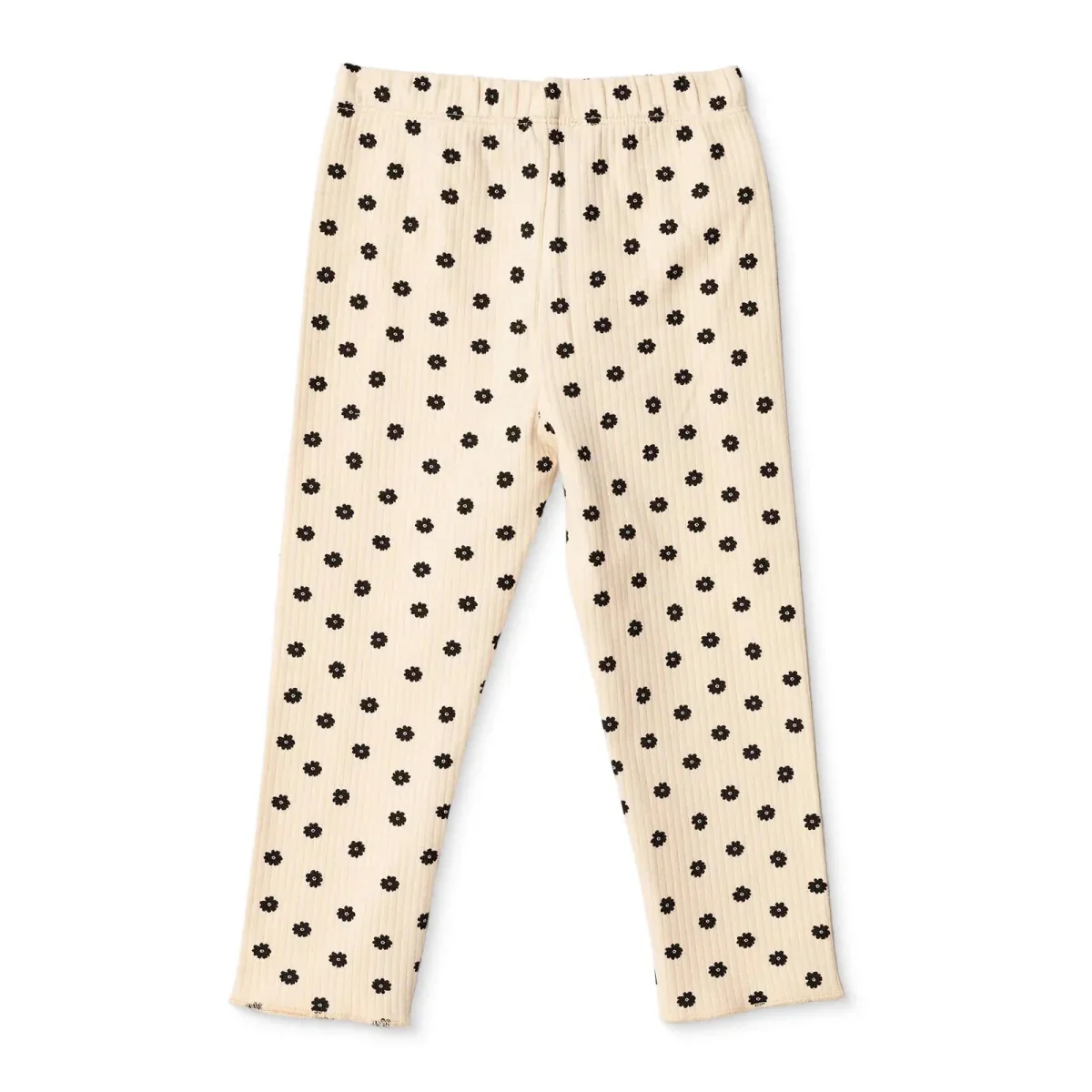 HelloBaby Girls Leggings Floral Print - Ecru Printed - Image 2