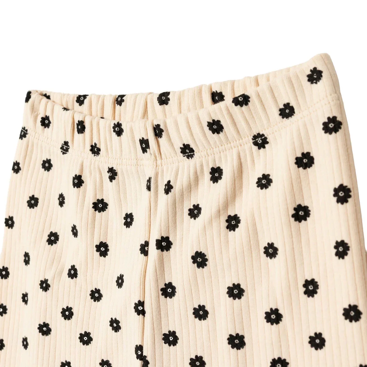 HelloBaby Girls Leggings Floral Print - Ecru Printed - Image 3