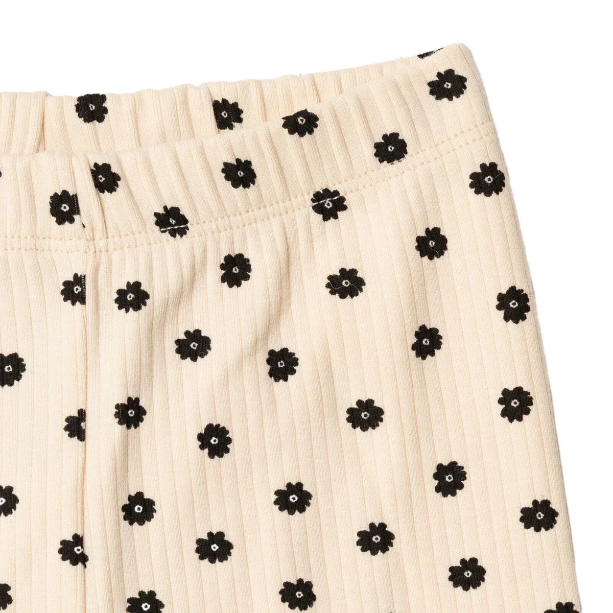 HelloBaby Girls Leggings Floral Print - Ecru Printed - Image 7