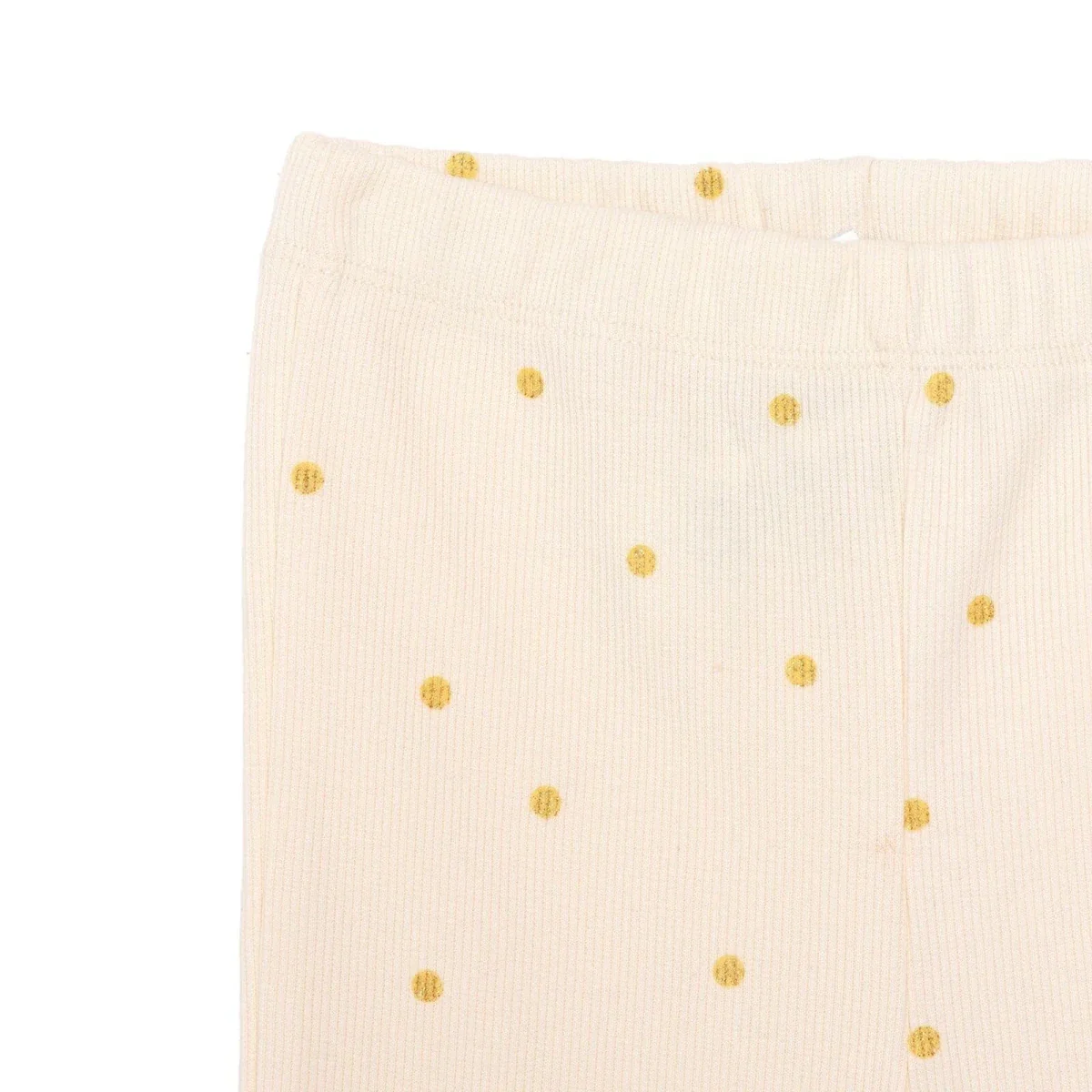 HelloBaby Girls Leggings Polka Dot Print - Ecru Printed - Image 3