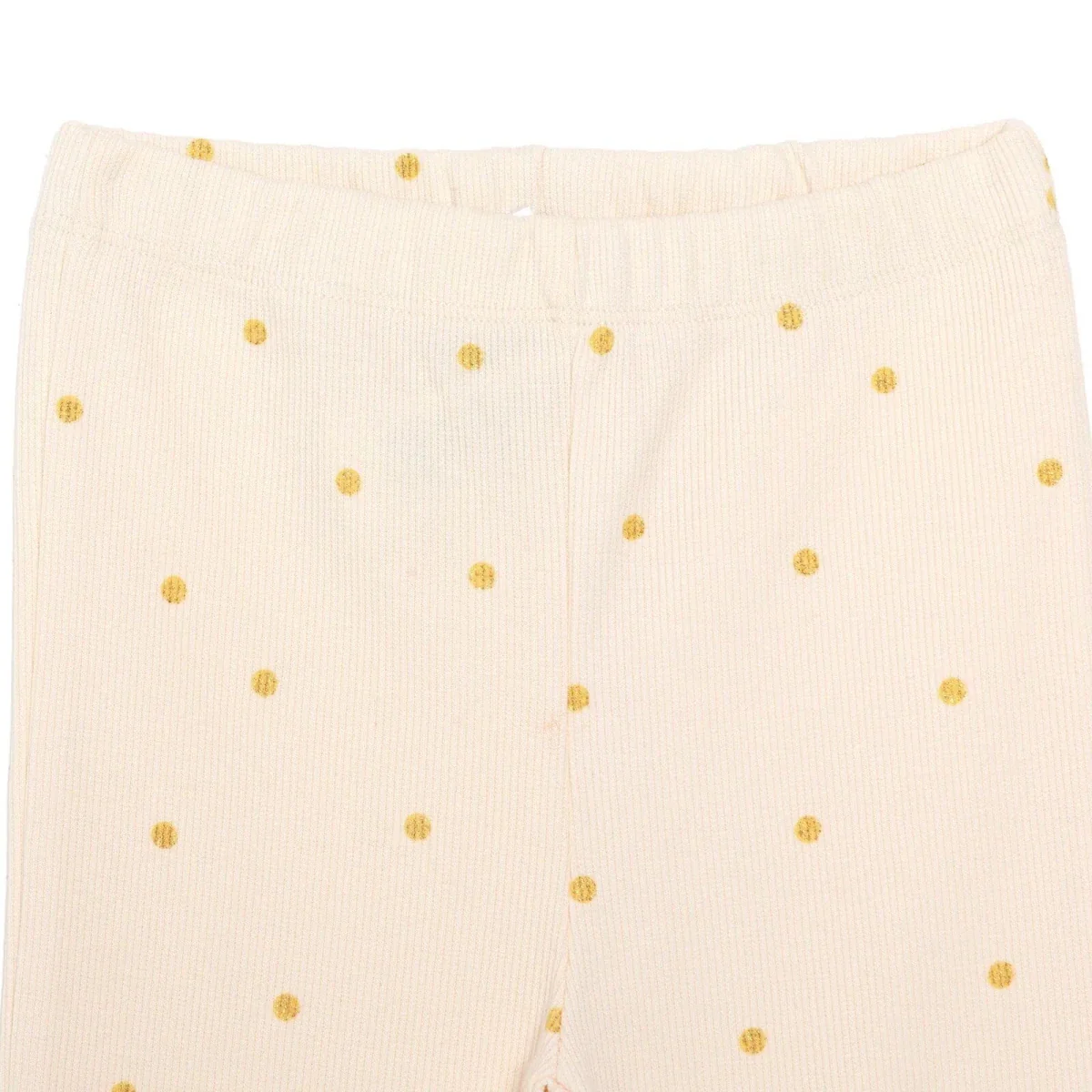 HelloBaby Girls Leggings Polka Dot Print - Ecru Printed - Image 4