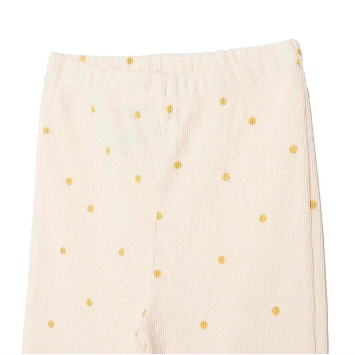 HelloBaby Girls Leggings Polka Dot Print - Ecru Printed - Image 6