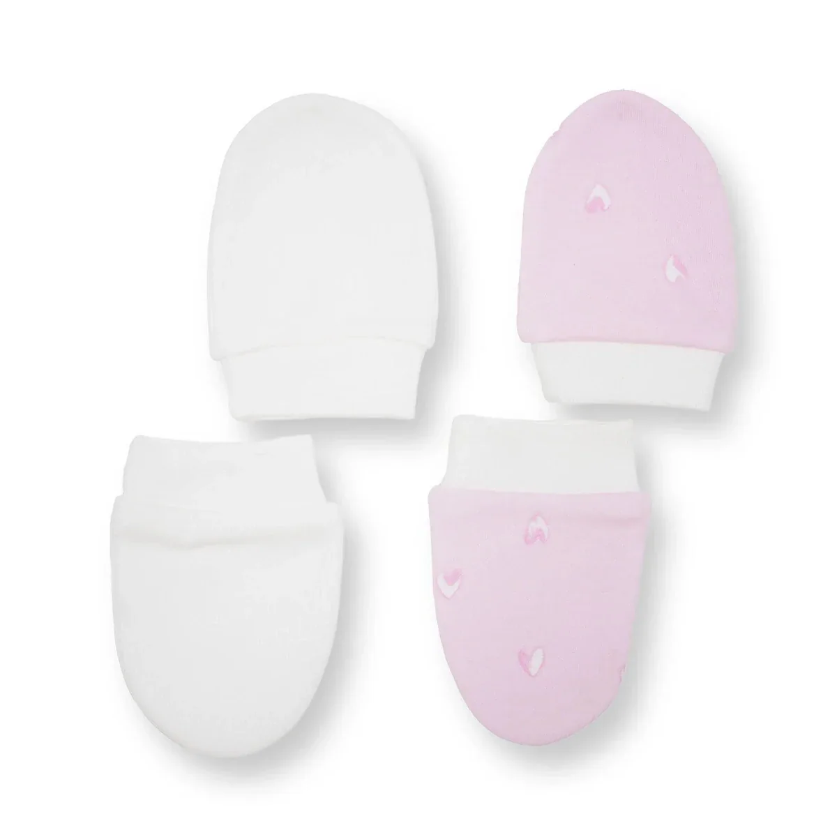 HelloBaby Girls Mitten - Pink - Image 2