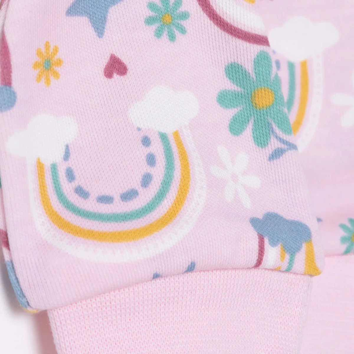 HelloBaby Girls Mitten Sky - Pink Printed - Image 4