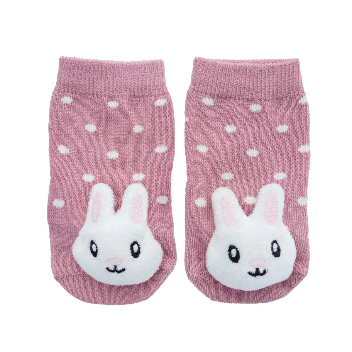 HelloBaby Girls Playful Socks Animal - Pink - Image 2