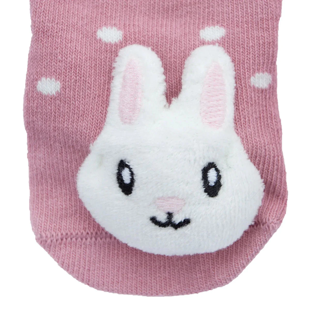 HelloBaby Girls Playful Socks Animal - Pink - Image 3