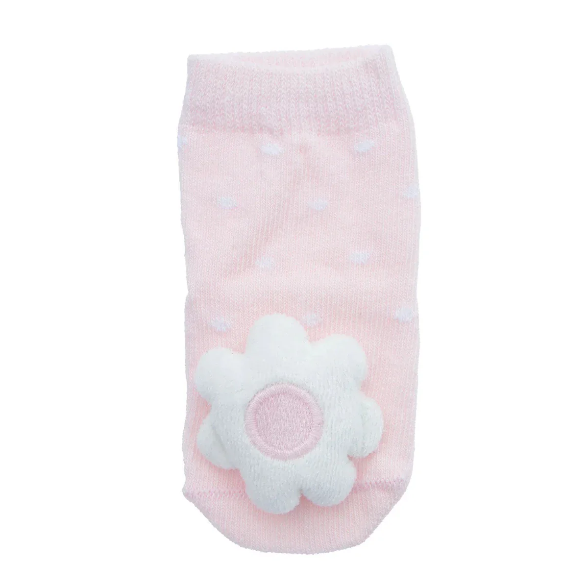 HelloBaby Girls Playful Socks Flower - Pink - Image 4