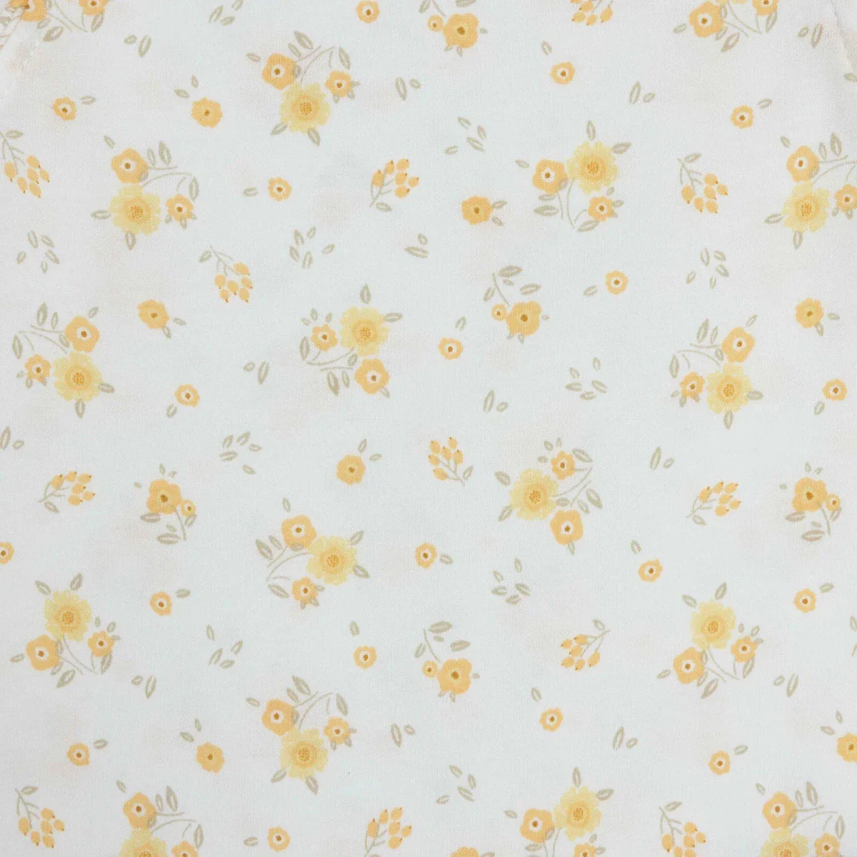 HelloBaby Girls Short Rompers Flower - Ecru Printed - Image 5
