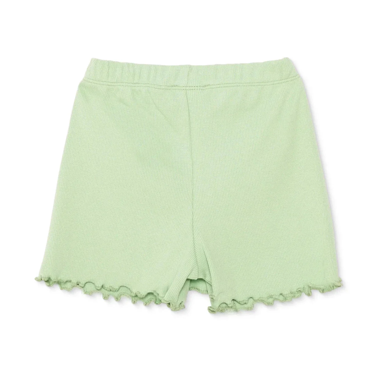 HelloBaby Girls Shorts - Green Printed - Image 2