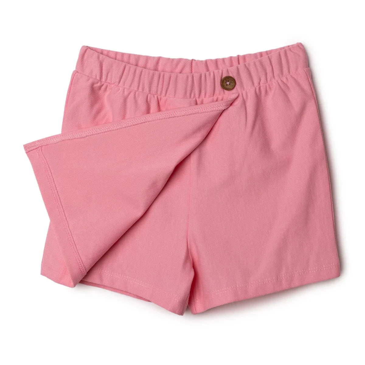 HelloBaby Girls Shorts with Buttons  Short Leg - Pink - Image 3