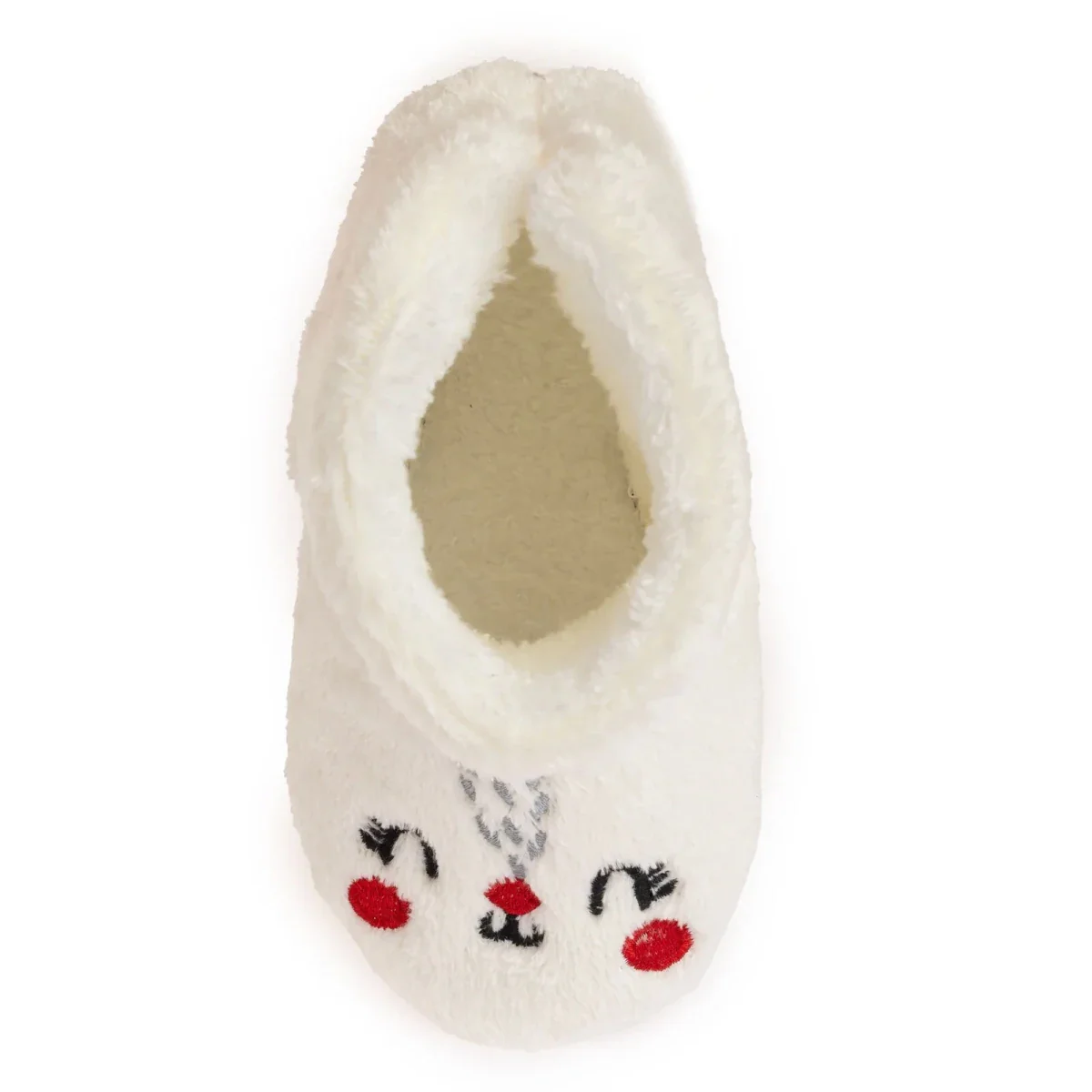 HelloBaby Girls Slippers - Ecru - Image 5