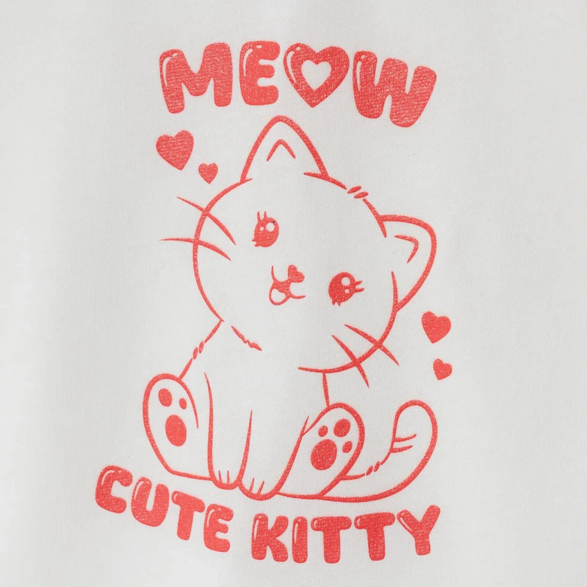 HelloBaby Girls T-shirt Animal Print - Ecru - Image 3