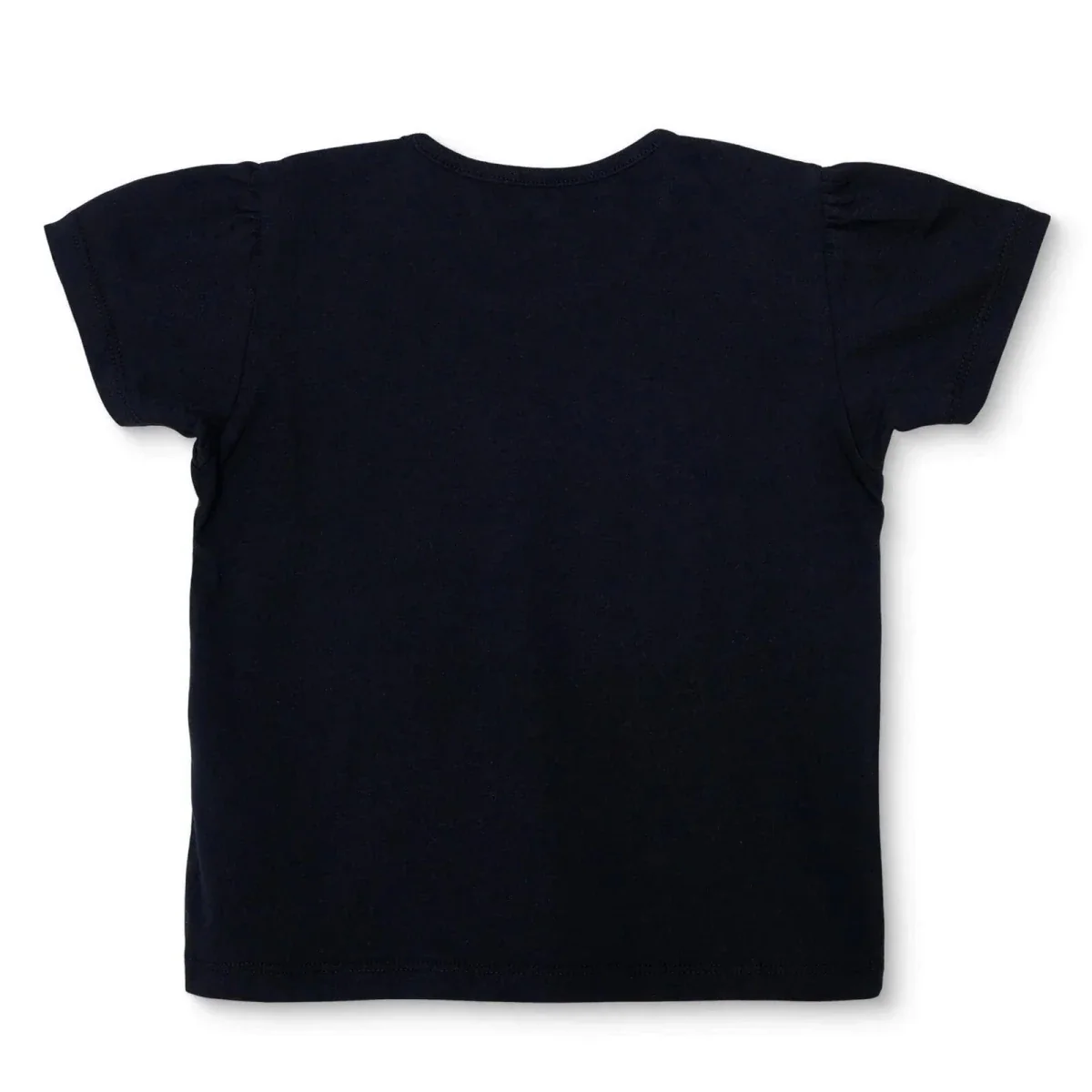 HelloBaby Girls T-shirt Animal Print Crew Neck Short Sleeve - Black - Image 2