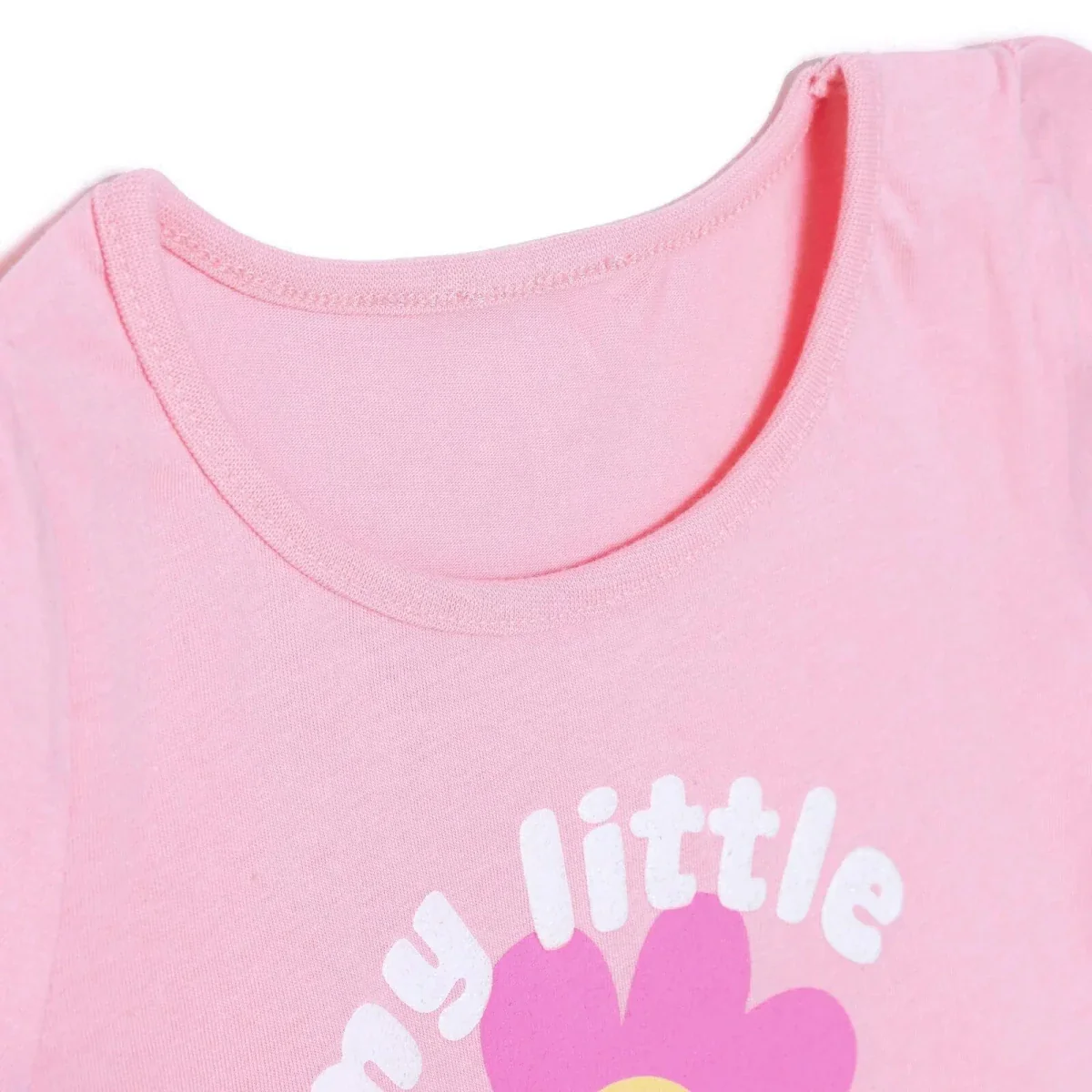 HelloBaby Girls T-shirt Floral Print - Pink - Image 3