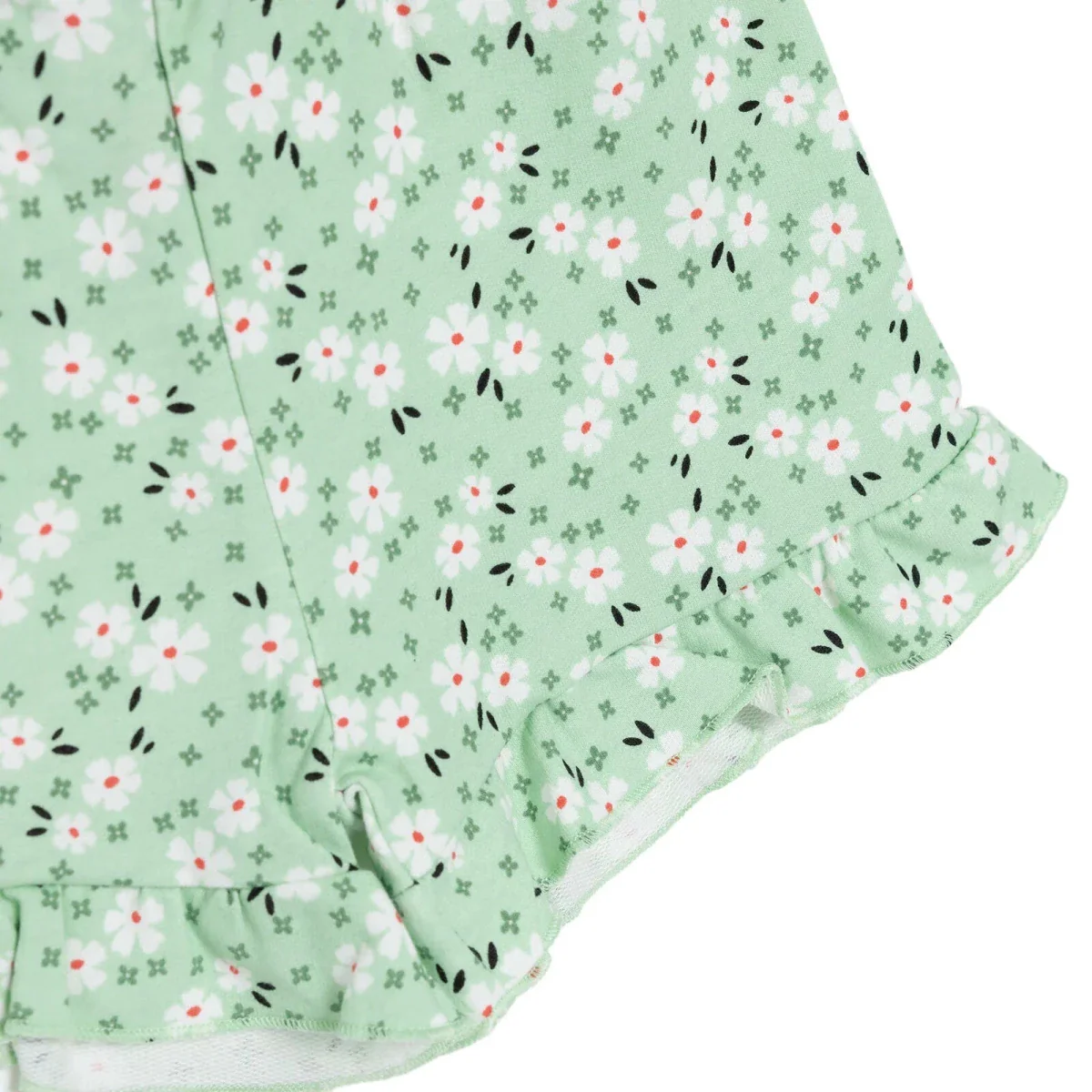 HelloBaby Girls T-shirt & Shorts Set Princess Print - Ecru - Image 5