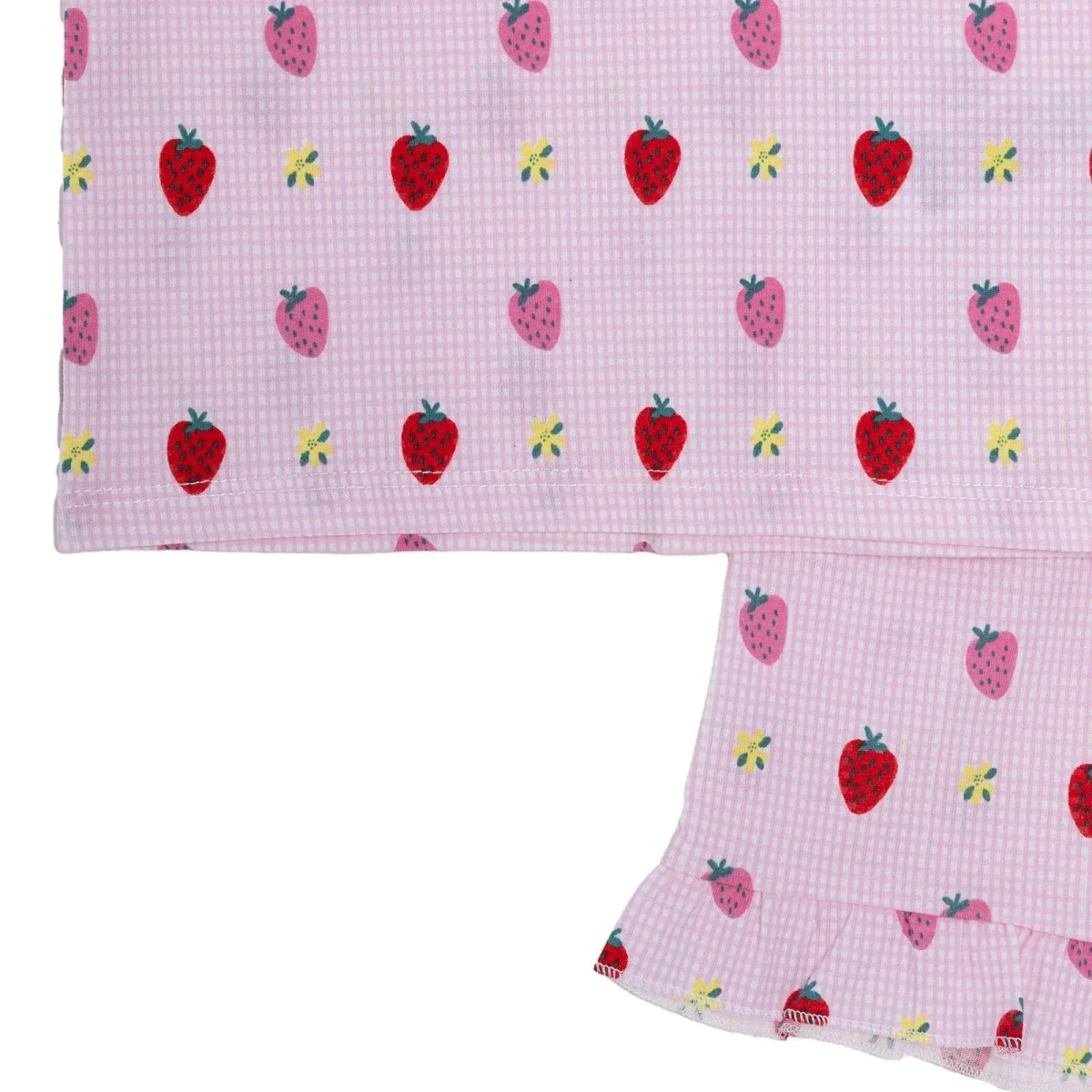 HelloBaby Girls T-shirt & Shorts Set Print - Pink Printed - Image 6