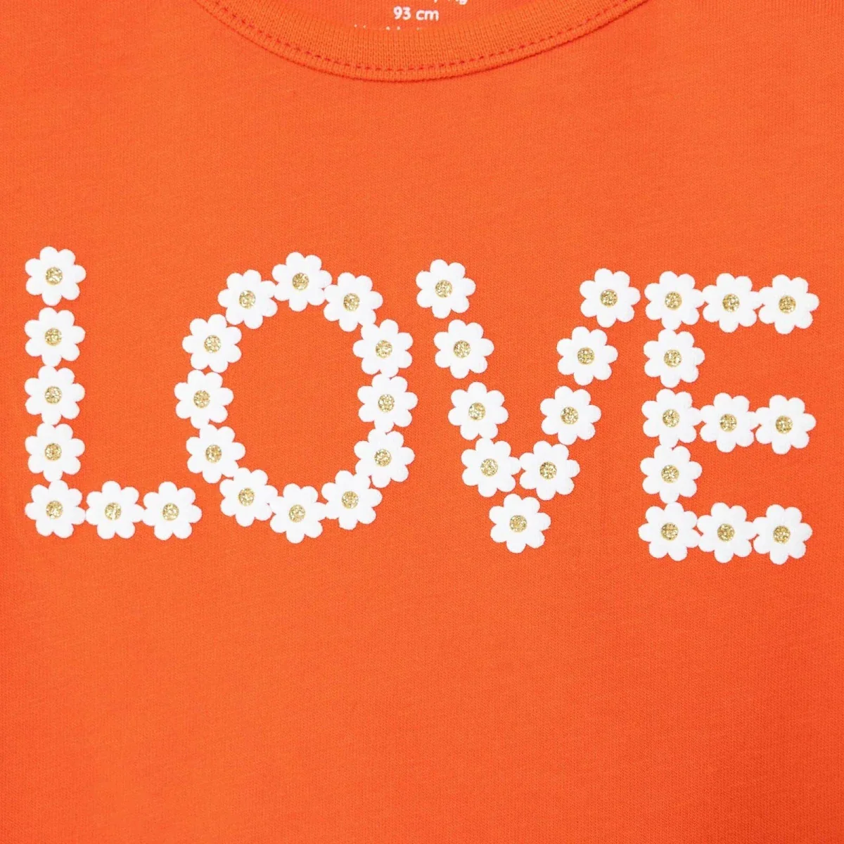 HelloBaby Girls T-shirt Text Print - Coral - Image 5